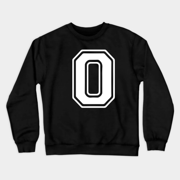 Letter O Crewneck Sweatshirt by Xtian Dela ✅